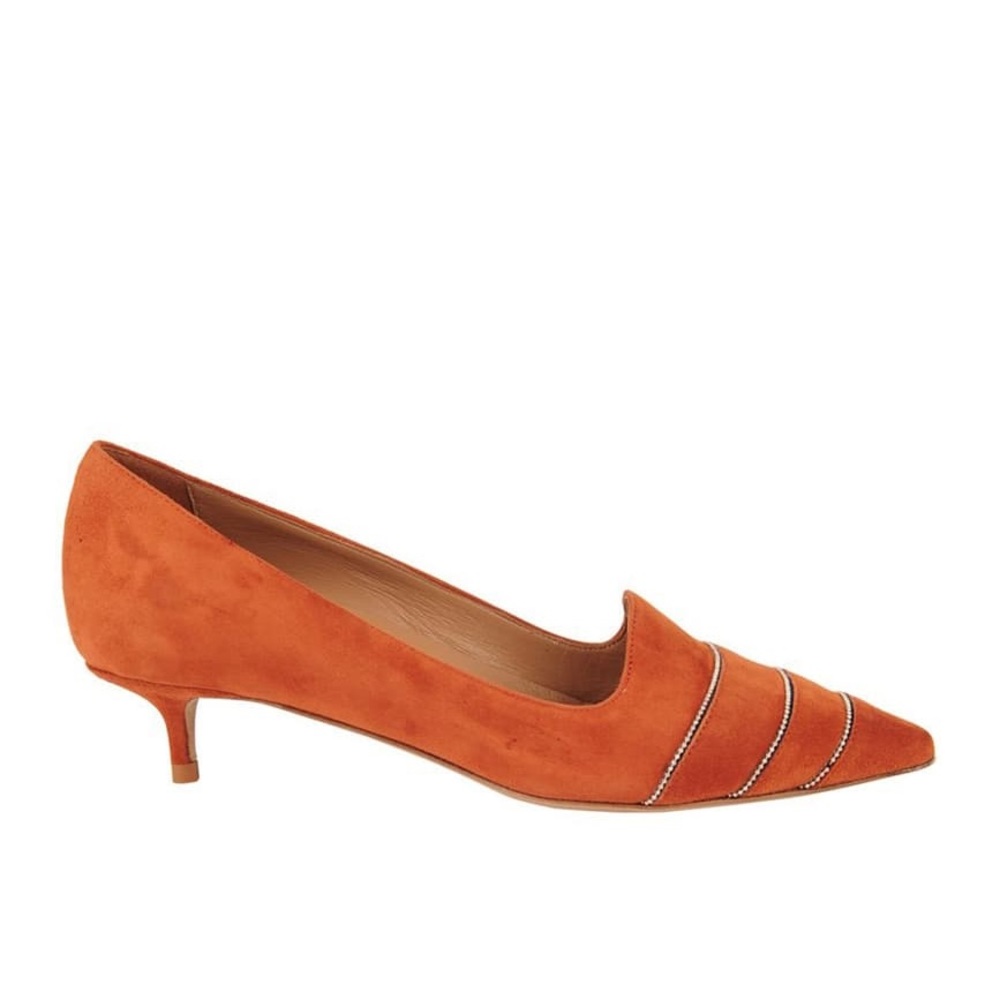 Butter Italy Suede Kitten Heels
